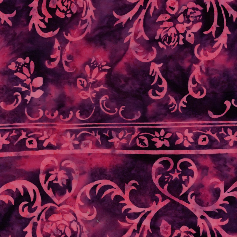 Banyan Batiks Rose Parade - Patchwork and Quilting Fabric from Brown's Craft Shed (Tags: Fabric Banyan Batiks Floral Rose Parade )