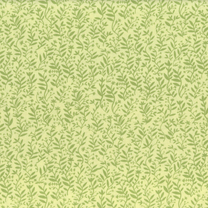 Windham Fabrics Greet the Day by Lori Siebert - Patchwork and Quilting Fabric from Brown's Craft Shed (Tags: Fabric blender blenders botanical Floral green Greet the Day Lori Siebert low volume nature pastel plants vines Windham Fabrics )
