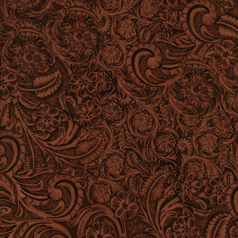 Kenard and Kenard Fabrics Tooled Leather