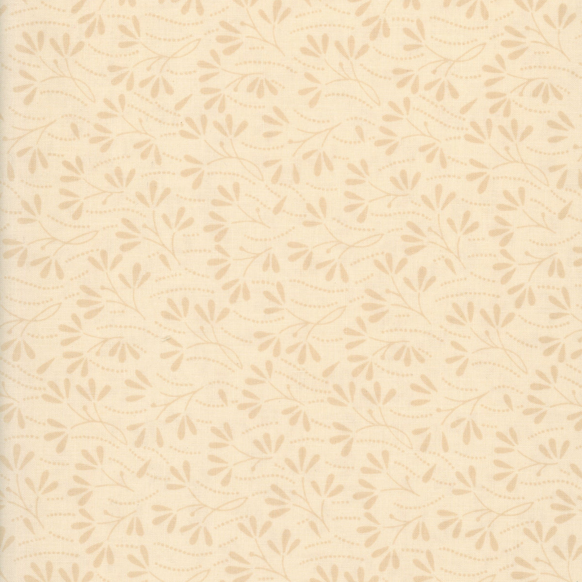 Wilmington Prints - Essentials - Caramel Sprouts - Caramel Macchiato