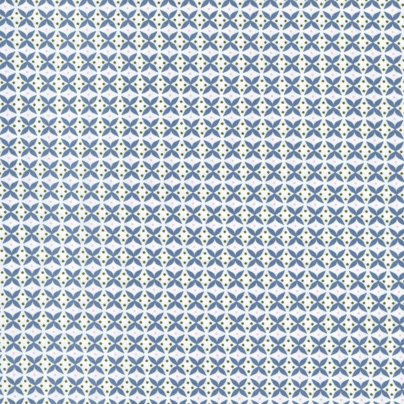 Gutermann Ring A Roses - Patchwork and Quilting Fabric from Brown's Craft Shed (Tags: Fabric blenders blue elegant feminine Gutermann modern mosaic pastel patchwork patterns pink playful vintage white )