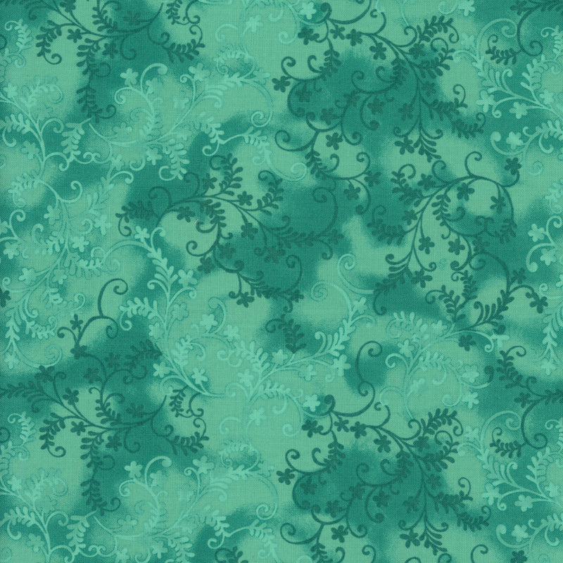 Mystic Vine by John Louden - Patchwork and Quilting Fabric from Brown's Craft Shed (Tags: Fabric blender botanical elegant emerald green jade John Louden Mystic Vine nature patchwork quilting textured tonal vine )