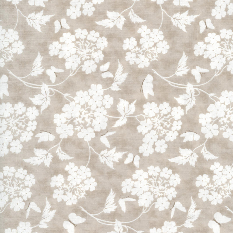 Moda Bliss - Patchwork and Quilting Fabric from Brown's Craft Shed (Tags: Fabric Floral grey )