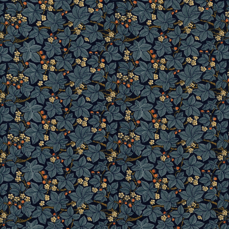 Moda Fabrics - Morris Meadow - Patchwork and Quilting Fabric from Brown's Craft Shed (Tags: Fabric autumn berries blue classic gold heritage Moda Morris Meadow navy orange patchwork quilting cotton vines William Morris )