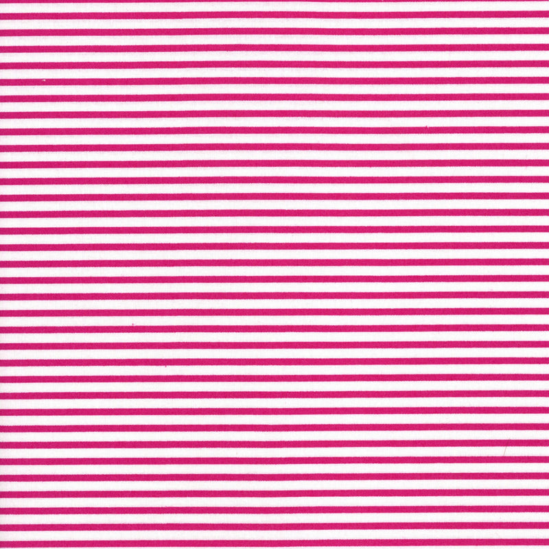 Kennard & Kennard Stripes - Hot Pink - Patchwork and Quilting Fabric from Brown's Craft Shed (Tags: Fabric basics blenders lines patterns pink playful Stripes )