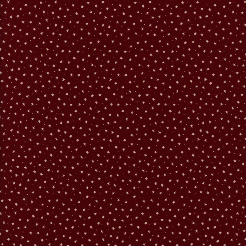 Kenard & Kenard Vintage Stars - Patchwork and Quilting Fabric from Brown's Craft Shed (Tags: Fabric christmas maroon )