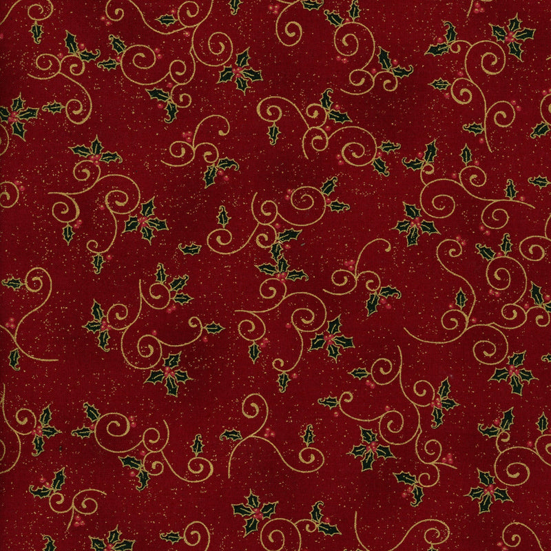 Stoff Fabrics We Love Christmas - Patchwork and Quilting Fabric from Brown's Craft Shed (Tags: Fabric christmas red )