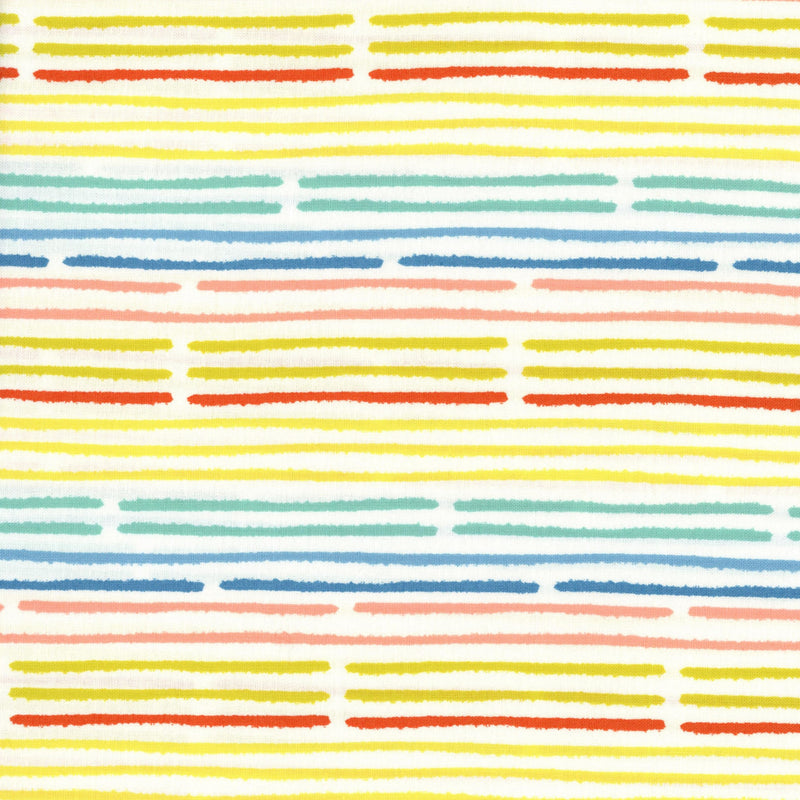 Moda Fabrics Delivered with Love - Patchwork and Quilting Fabric from Brown's Craft Shed (Tags: Fabric children multi pastel patchwork playful quilting rainbow white )