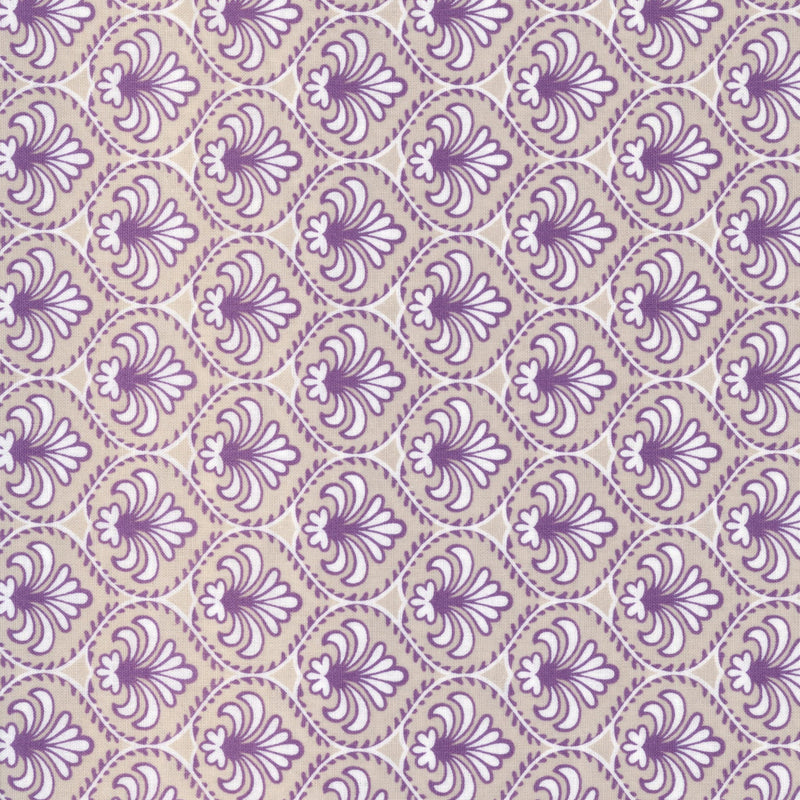 Gutermann Ring A Roses - Patchwork and Quilting Fabric from Brown's Craft Shed (Tags: Fabric blenders Gutermann Neutral patchwork patterns purple quilting romantic vintage violet )