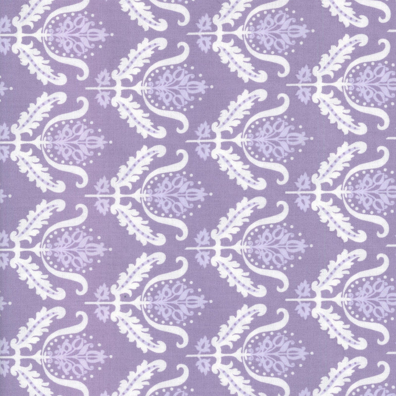 Gutermann Ring a Roses - Patchwork and Quilting Fabric from Brown's Craft Shed (Tags: Fabric craft damask elegant Gutermann pastel patchwork purple quilting Ring a Roses romantic soft subtle tonal vintage violet )