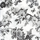 In The Beginning Fabrics Decoupage - Patchwork and Quilting Fabric from Brown's Craft Shed (Tags: Fabric Black Decoupage Floral Jason Yenter )