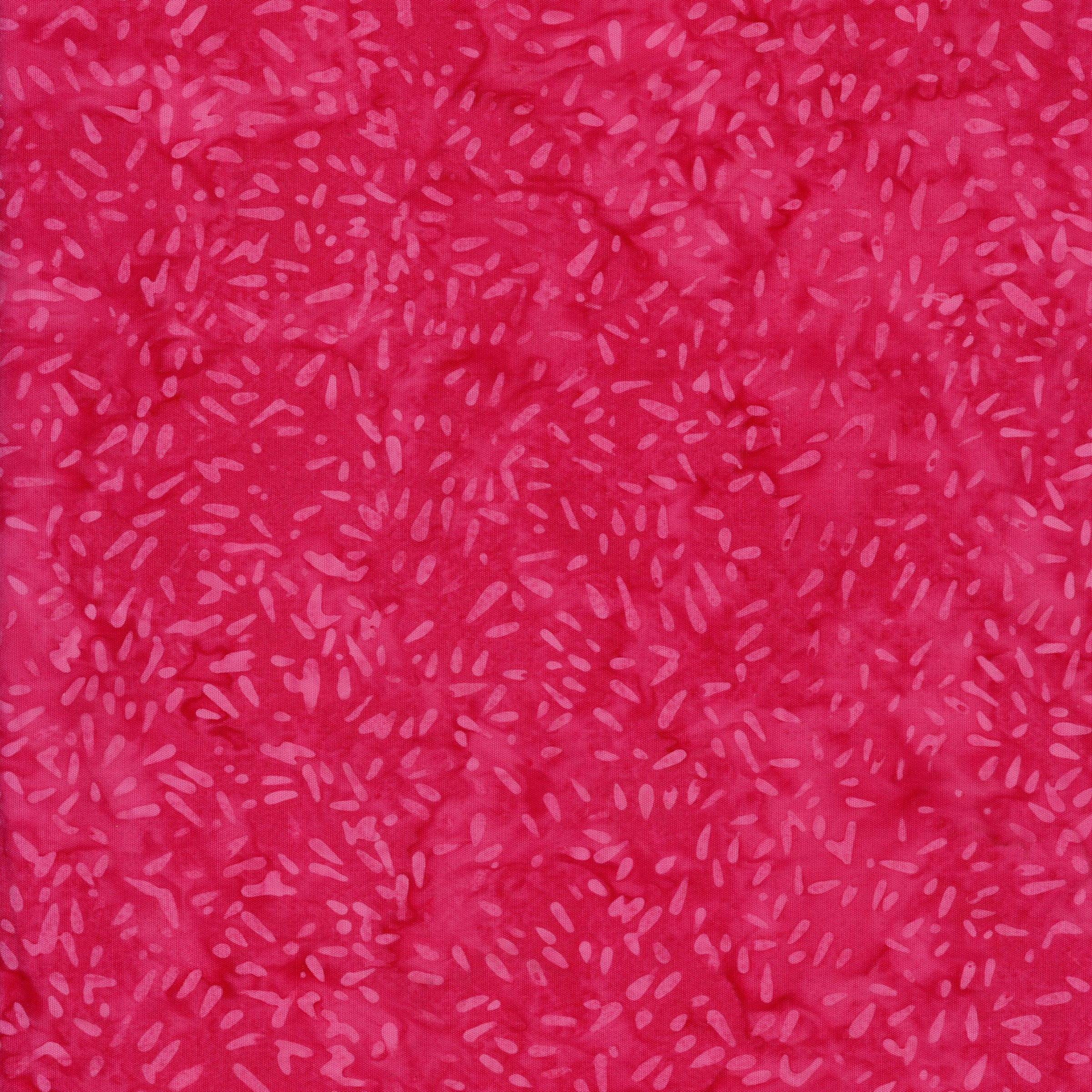 Banyan Batiks Ketan Batik Mixer - Patchwork and Quilting Fabric from Brown's Craft Shed (Tags: Fabric Banyan Batiks batik blender fabric bright pink Ketan Batik Mixer pink tonal )