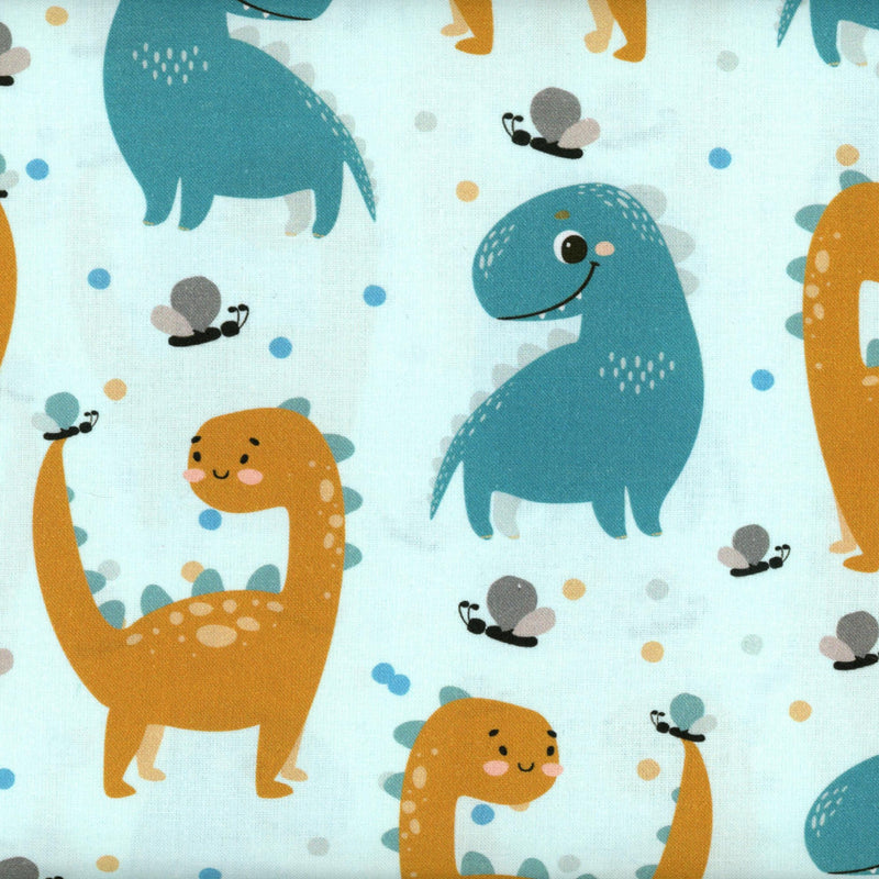 Kenard & Kenard Fabrics Dino Land - Patchwork and Quilting Fabric from Brown's Craft Shed (Tags: Fabric blue children panel )