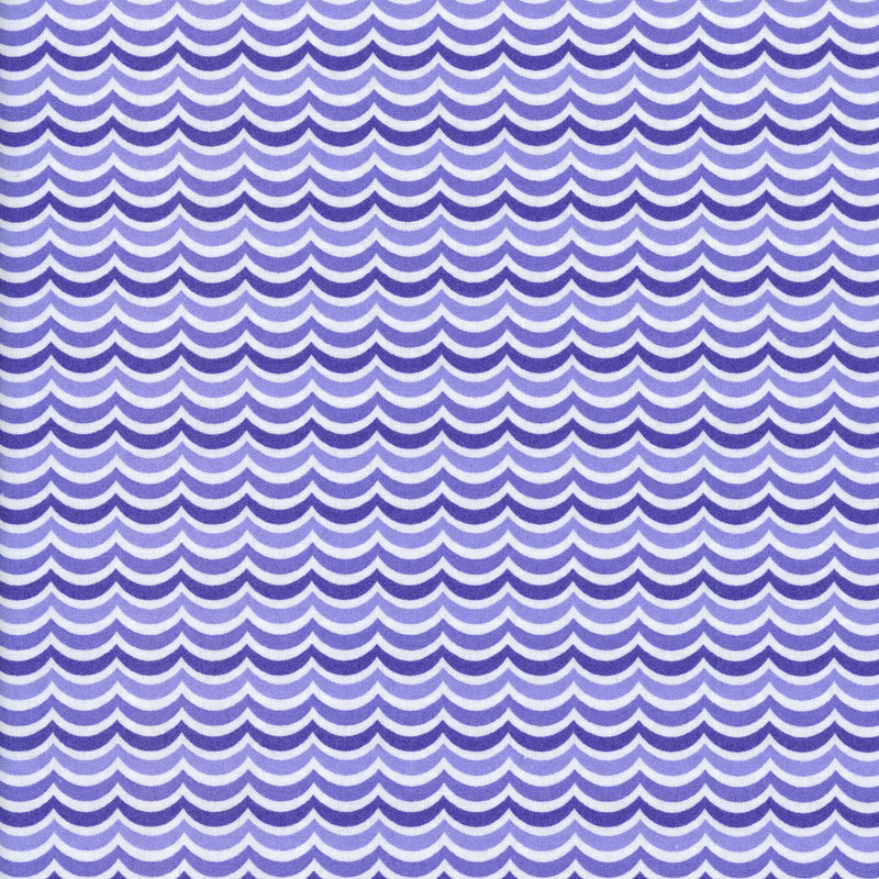 Moda Fabrics Rainy Day by Me & My Sisters Design - Patchwork and Quilting Fabric from Brown's Craft Shed (Tags: Fabric blender children lines ocean patterns playful purple quilting cotton violet )