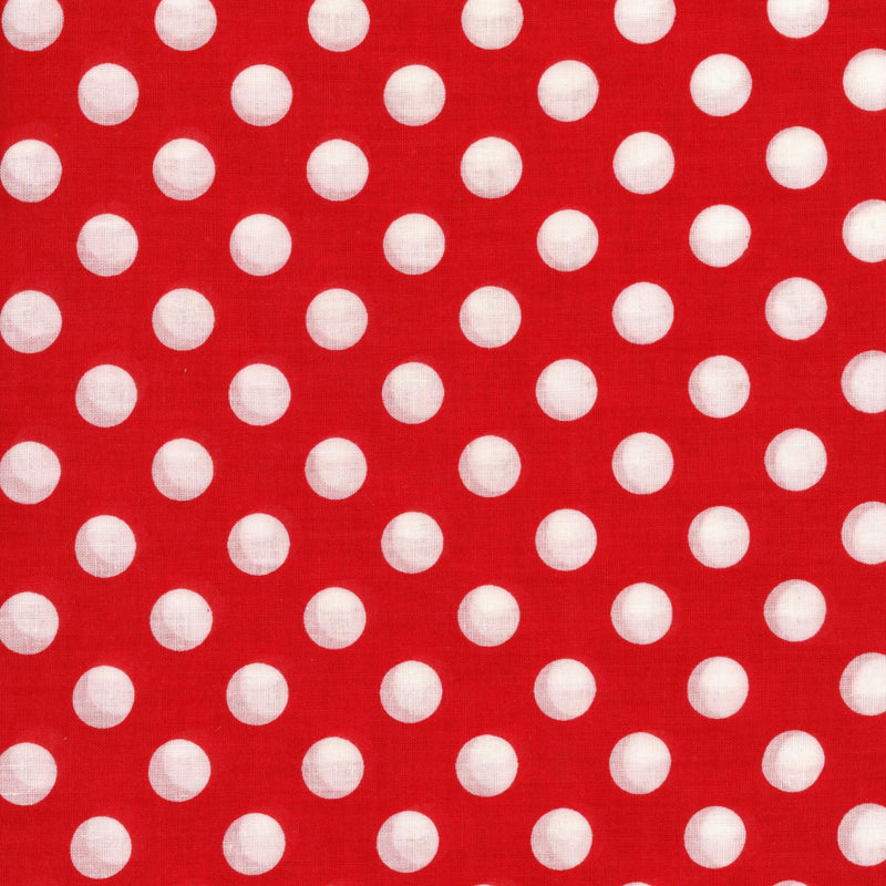 Kenard & Kenard Fabrics White Spots - Patchwork and Quilting Fabric from Brown's Craft Shed (Tags: Fabric backing )