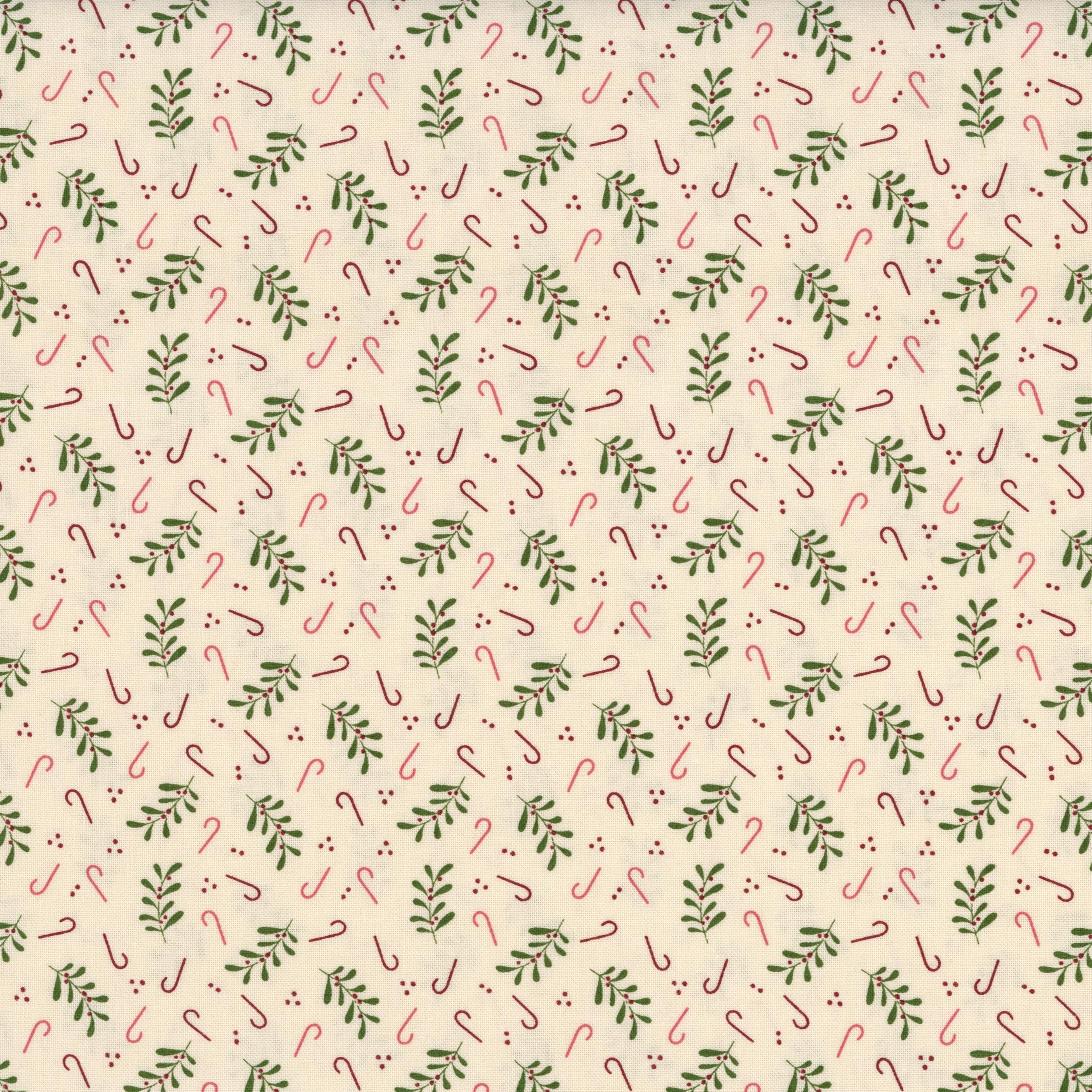 Moda Gingerbread Lane by Kiley Quilt Room - Patchwork and Quilting Fabric from Brown's Craft Shed (Tags: Fabric Candy Canes Gingerbread Lane Kiley Quilt Room Moda Fabrics )