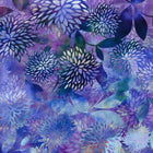 In The Beginning Fabrics - Allure by Jason Yenter - Patchwork and Quilting Fabric from Brown's Craft Shed (Tags: Fabric Allure blue bold Floral Jason Yenter modern nature purple statement print teal tonal violet watercolour )