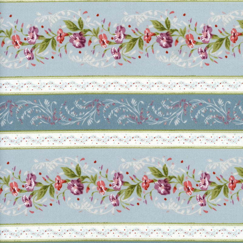 Maywood Studio Adelaide by Marti Michell - Patchwork and Quilting Fabric from Brown's Craft Shed (Tags: Fabric Adelaide Cottage Garden Floral Marti Michell Maywood Studio Pink Flowers Purple Flowers )