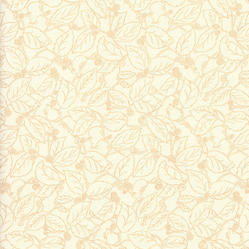 Moda Rainier by Quilted Studios - Patchwork and Quilting Fabric from Brown's Craft Shed (Tags: Fabric basics berries blenders botanical cream garden low volume Moda nature Neutral Quilted Studios Rainier vines )