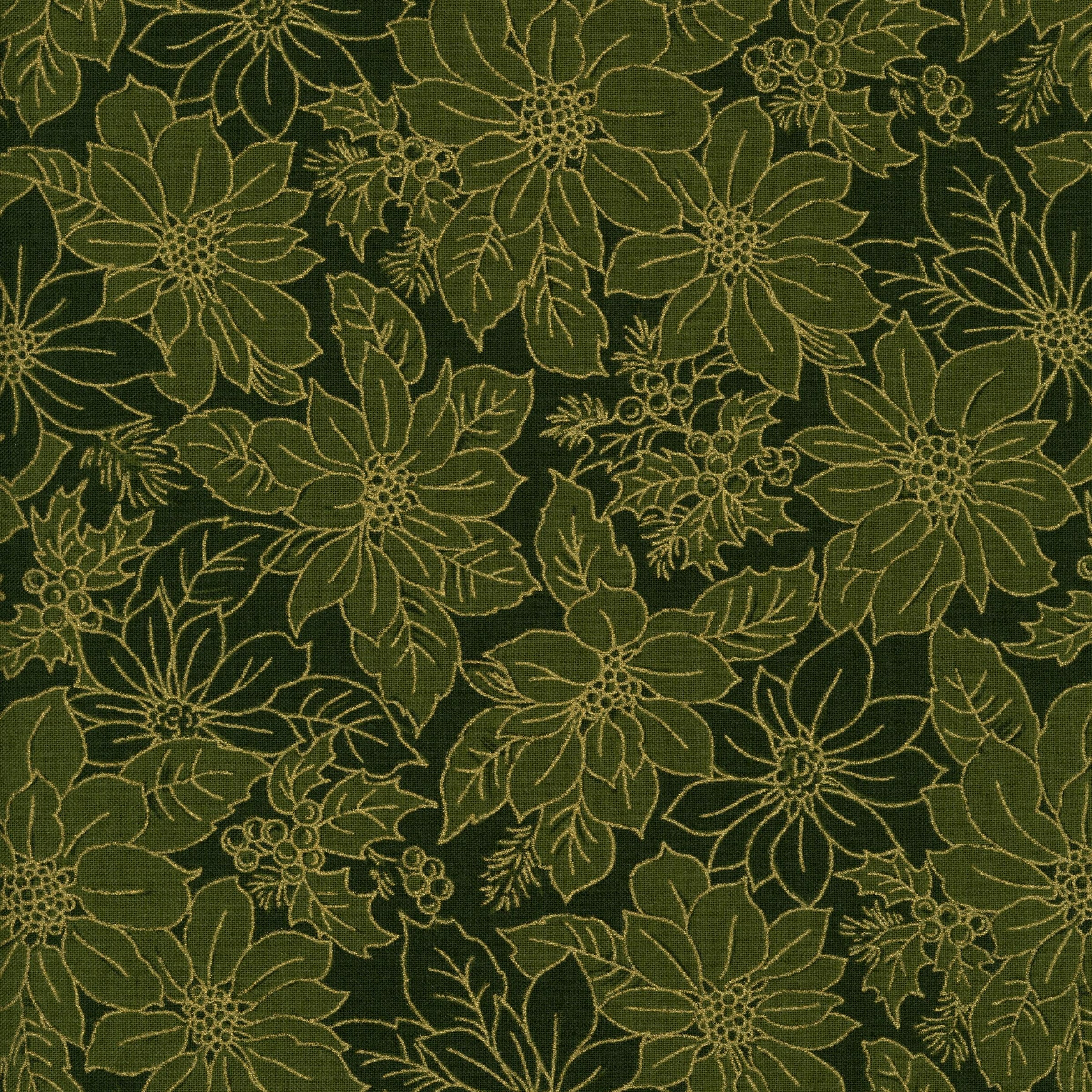 Moda Merry Manor Metallic - Patchwork and Quilting Fabric from Brown's Craft Shed (Tags: Fabric )