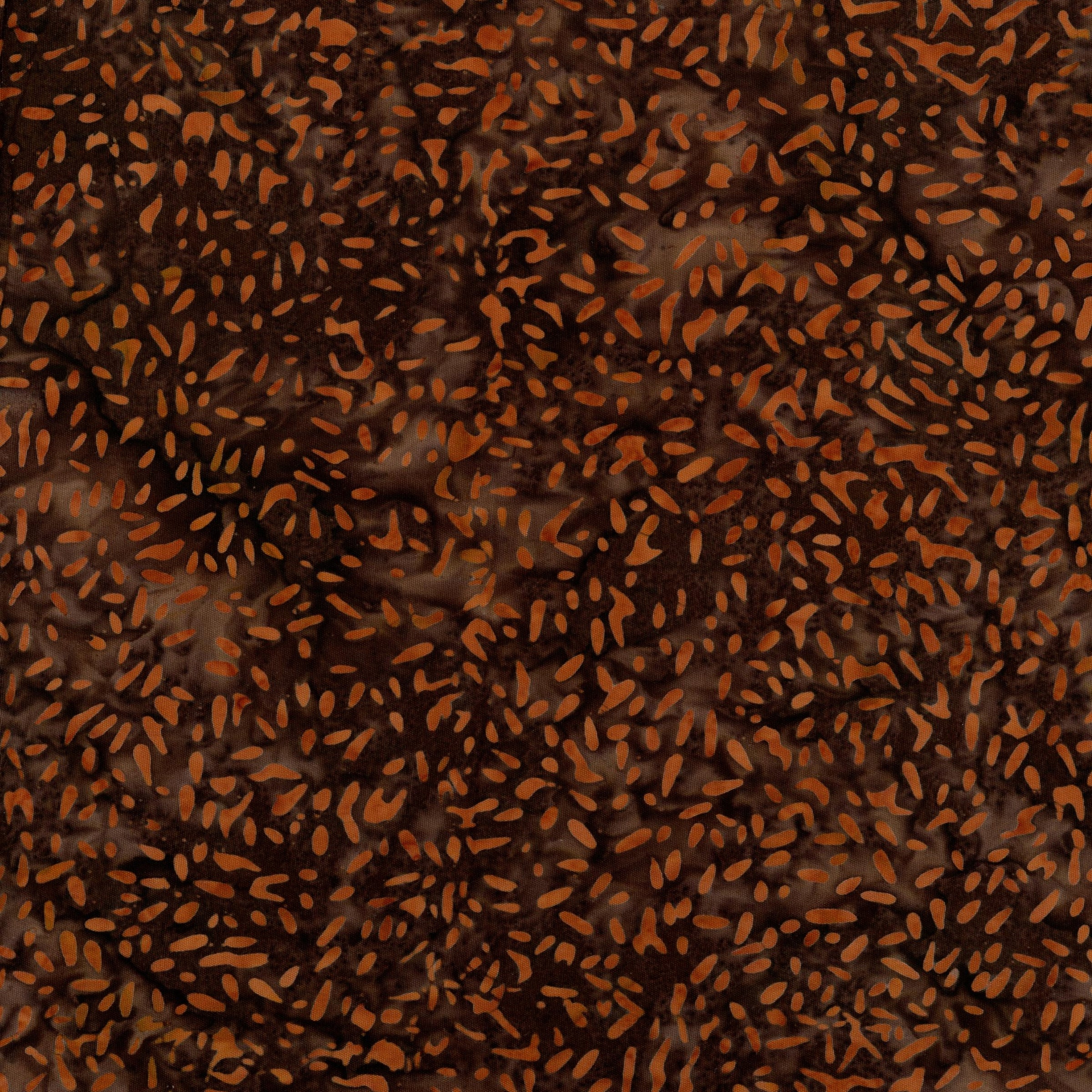 Banyan Batiks - Ketan Batik Mixer - Patchwork and Quilting Fabric from Brown's Craft Shed (Tags: Fabric Banyan Batiks basics batik blender blenders Brown earthy Ketan Batik Mixer orange quilting cotton rust seed textures )