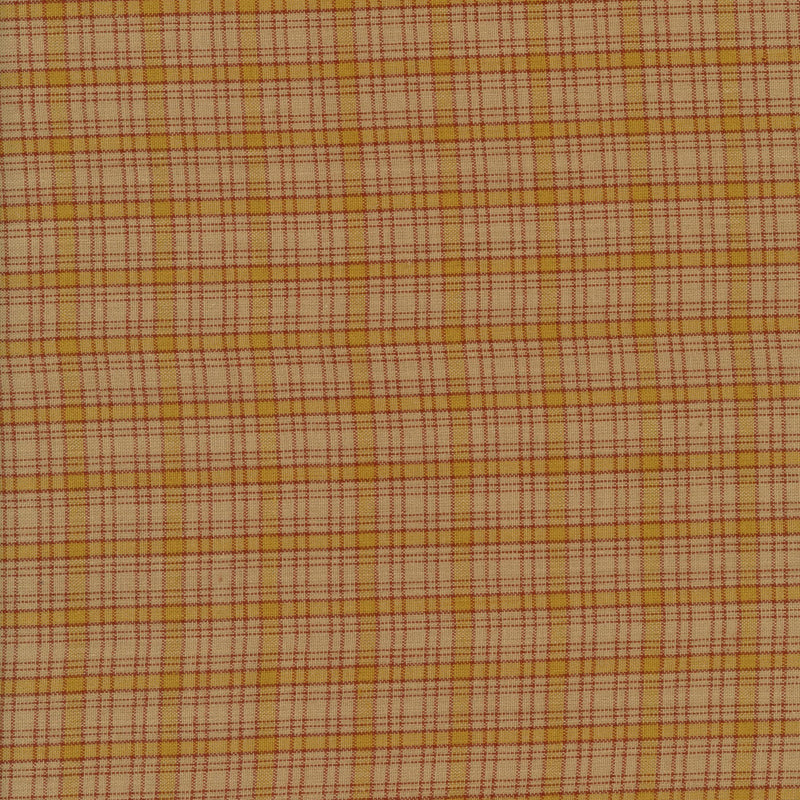 Robert Kaufman Fiesta - Harvest House - Patchwork and Quilting Fabric from Brown's Craft Shed (Tags: Fabric autumn blender check cotton orange patterns plaid red Robert Kaufman rustic )