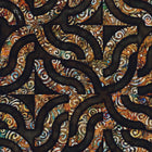 QT Fabrics - Paradox by Dan Morris Design - Patchwork and Quilting Fabric from Brown's Craft Shed (Tags: Fabric abstract Brown contemporary cream Dan Morris Design Geometric mosaic multi Paradox patterns QT Fabrics stained glass teal textures )