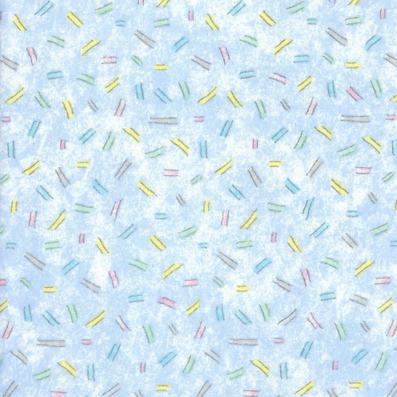 Epic Two-by-Two Confetti by Cheri Strole - Patchwork and Quilting Fabric from Brown's Craft Shed (Tags: Fabric baby basics blender blue Cheri Strole Epic green grey novelty pastel pink playful Two-by-Two )