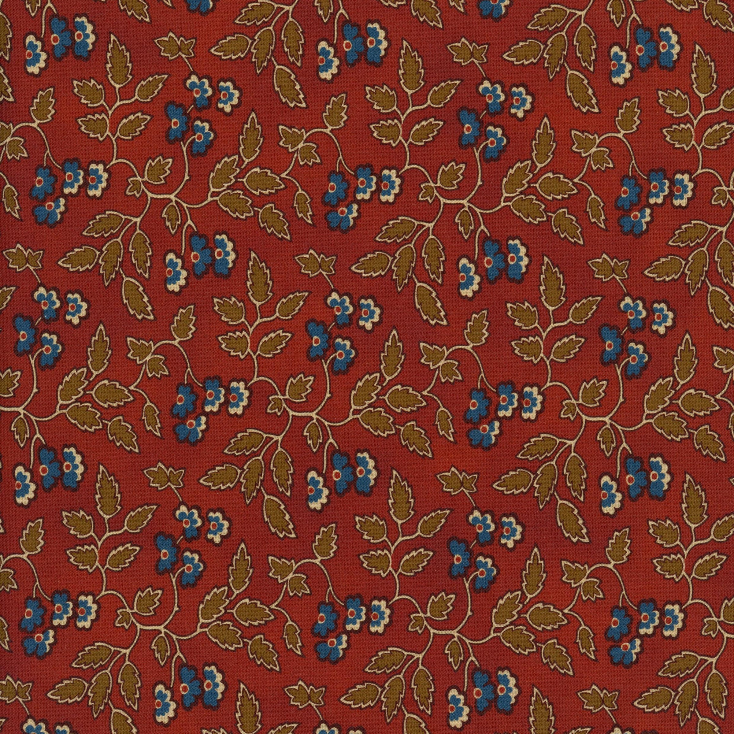 Moda Pamela's Path by Betsy Chutchian - Patchwork and Quilting Fabric from Brown's Craft Shed (Tags: Fabric Betsy Chutchian blue classic quilting Floral green Moda Moda Fabrics Pamela's Path red reproduction rustic traditional vines vintage )