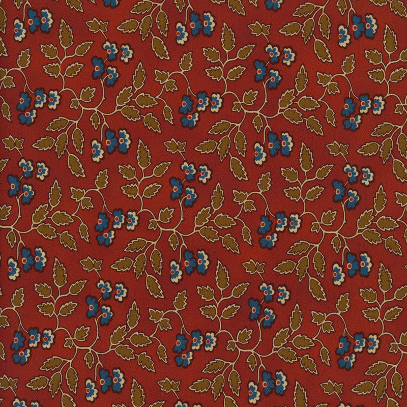 Moda Pamela's Path by Betsy Chutchian - Patchwork and Quilting Fabric from Brown's Craft Shed (Tags: Fabric Betsy Chutchian blue classic quilting Floral green Moda Moda Fabrics Pamela's Path red reproduction rustic traditional vines vintage )
