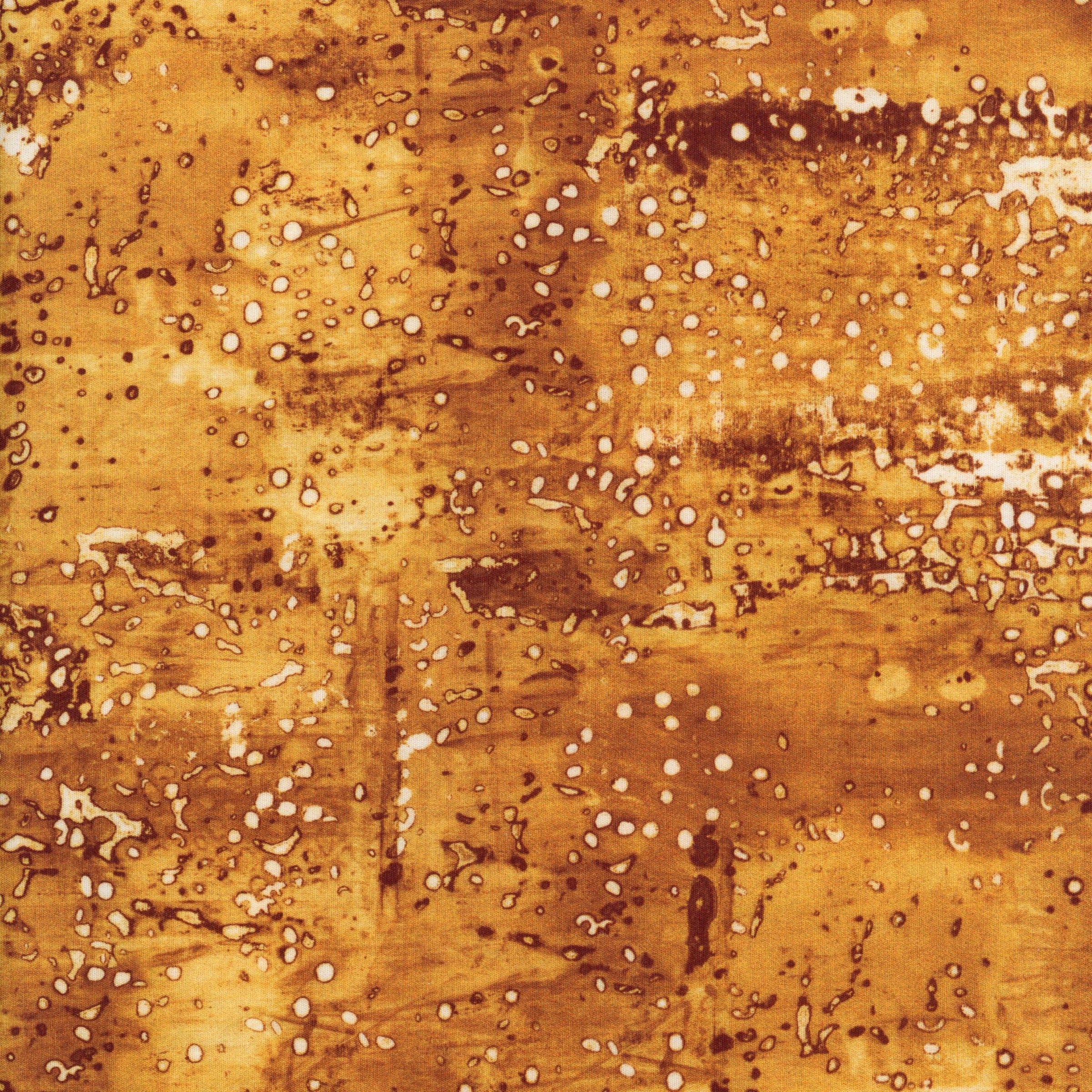 Robert Kaufman Industrial Imprints (Curry) - Patchwork and Quilting Fabric from Brown's Craft Shed (Tags: Fabric abstract blender Brown contemporary gold Industrial Imprints modern patchwork quilting cotton Robert Kaufman rustic textures Yellow )