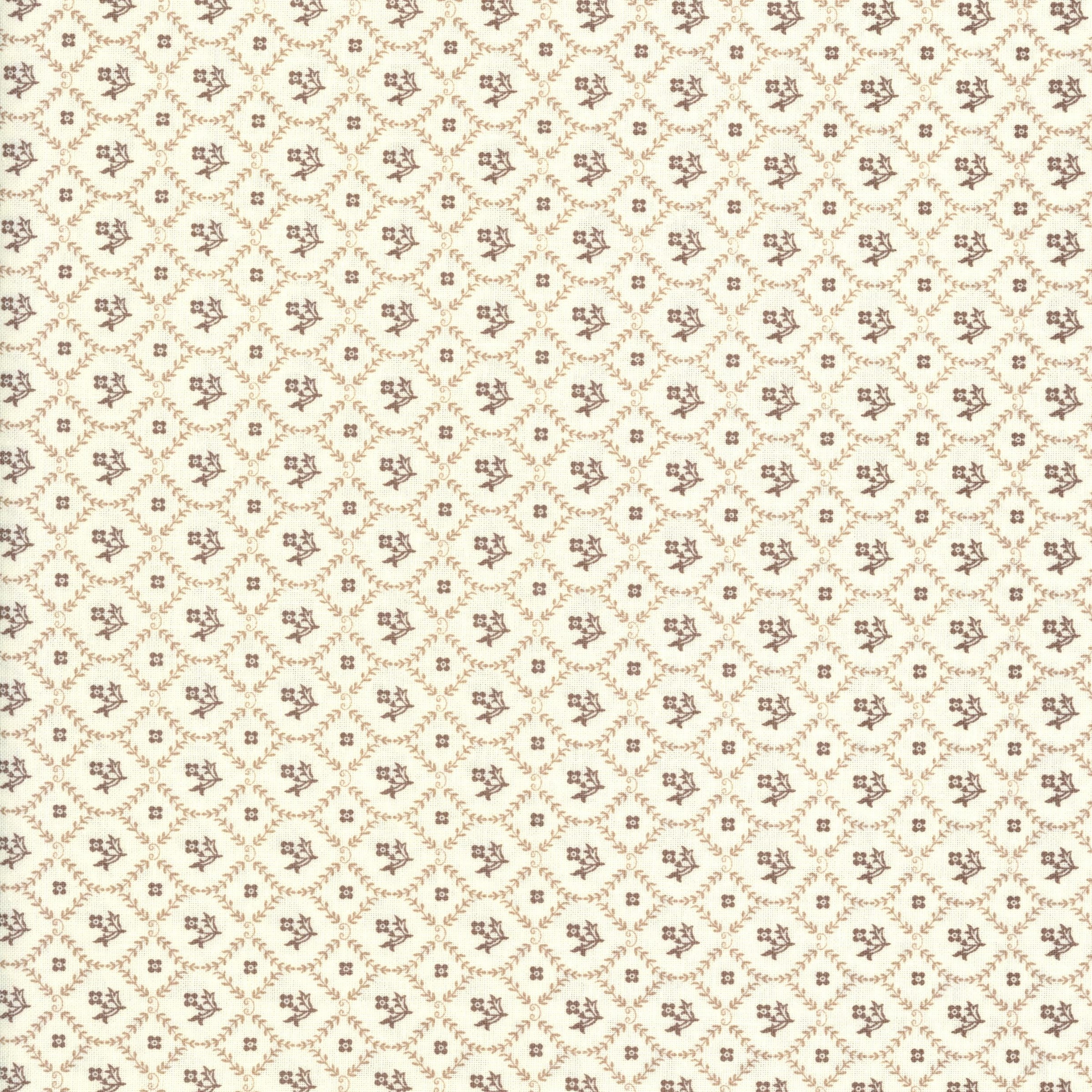 Moda My Summer House by Bunny Hill Designs - Patchwork and Quilting Fabric from Brown's Craft Shed (Tags: Fabric blender blenders Bunny Hill Designs cream Floral Moda My Summer House Neutral patterns small-scale print timeless vintage )