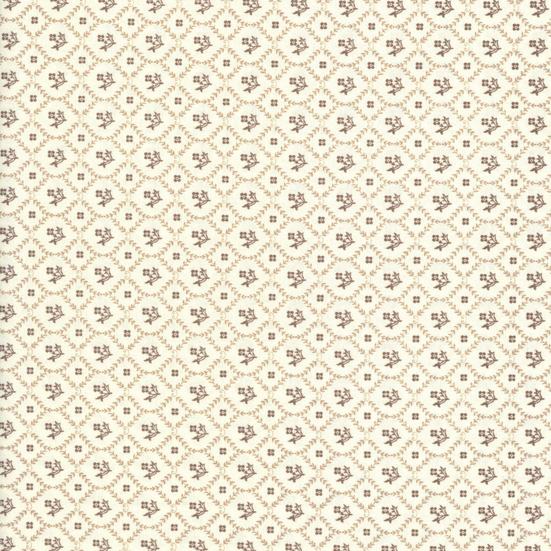 Moda My Summer House by Bunny Hill Designs - Patchwork and Quilting Fabric from Brown's Craft Shed (Tags: Fabric blender blenders Bunny Hill Designs cream Floral Moda My Summer House Neutral patterns small-scale print timeless vintage )