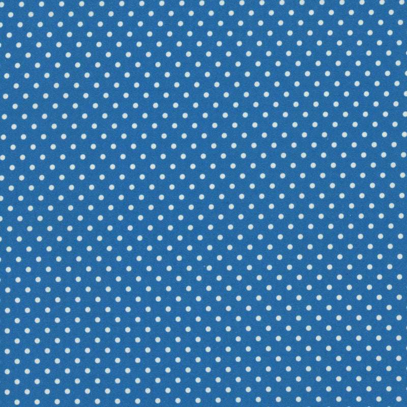 Robert Kaufman Daisys Bluework - Patchwork and Quilting Fabric from Brown's Craft Shed (Tags: Fabric blue Spots )