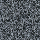 In The Beginning Fabrics - Prism II by Jason Yenter - Patchwork and Quilting Fabric from Brown's Craft Shed (Tags: Fabric Black blenders border charcoal classic dramatic elegant Floral grey Jason Yenter Prism II scroll vines )