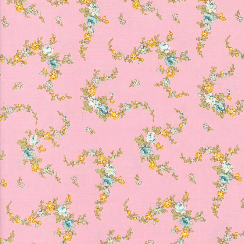 Andover Little House on the Prairie - Pink Posy - Patchwork and Quilting Fabric from Brown's Craft Shed (Tags: Fabric )