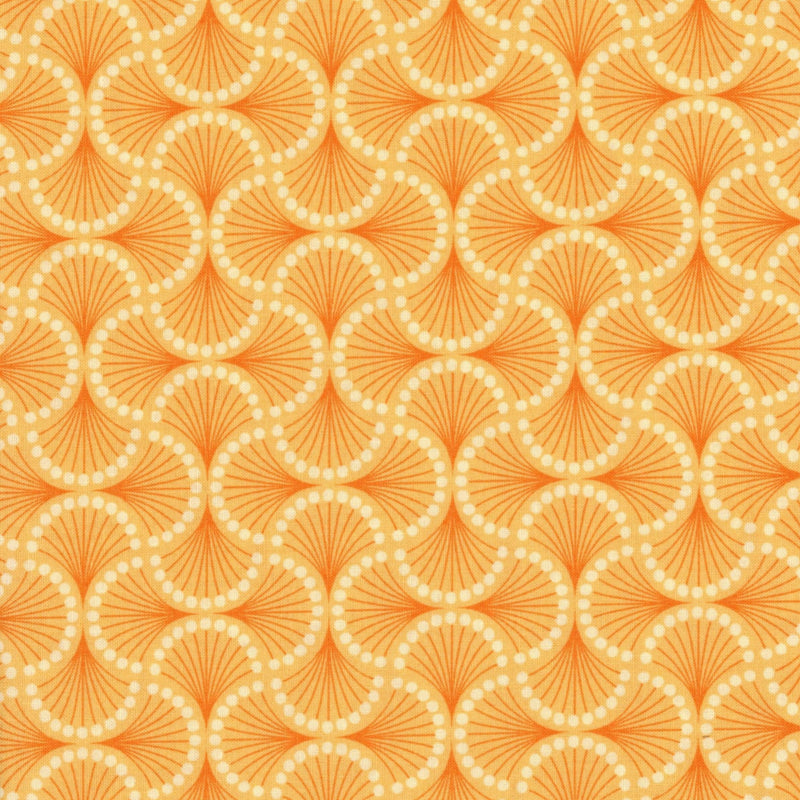 Lloyd Curzon Splendor - Patchwork and Quilting Fabric from Brown's Craft Shed (Tags: Fabric Geometric orange )