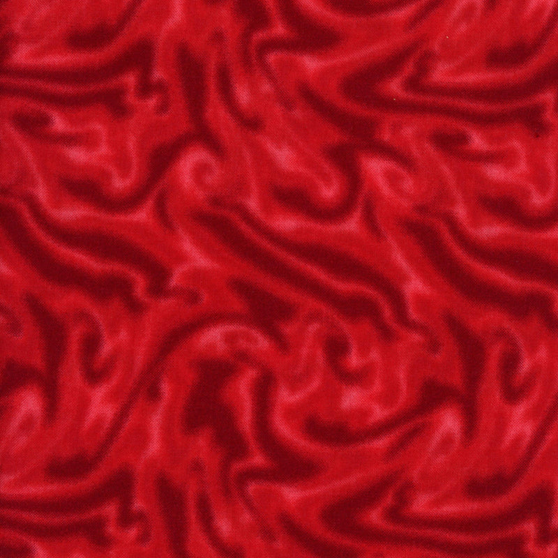 Sew Easy Signature Series - Waves (Claret) - Patchwork and Quilting Fabric from Brown's Craft Shed (Tags: Fabric blender blenders claret patterns red Sew Easy Signature Series swirl textures tonal water watercolour )