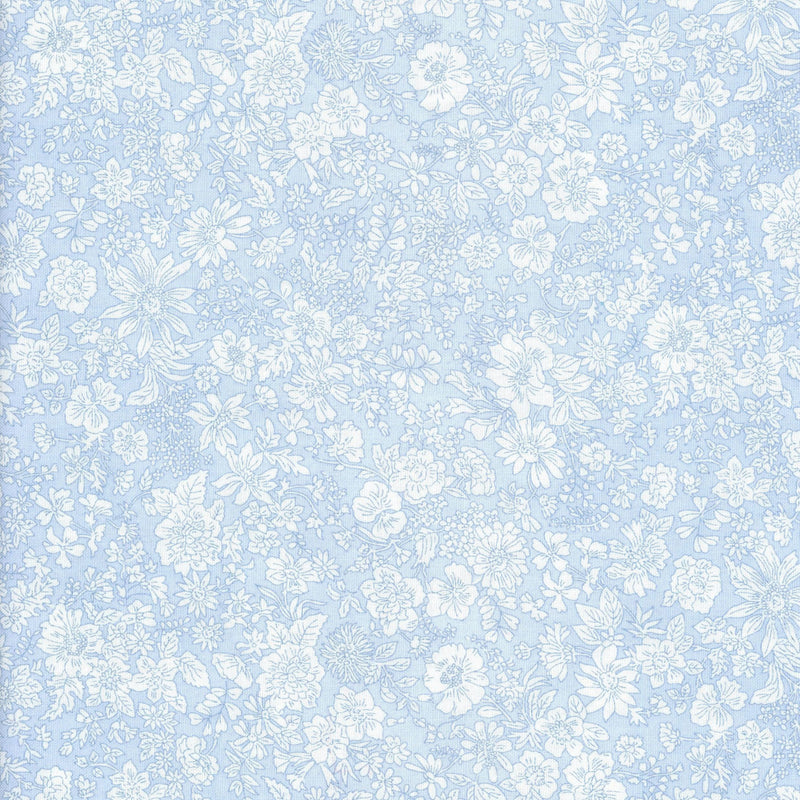 Liberty Fabrics The Emily Belle Collection - Patchwork and Quilting Fabric from Brown's Craft Shed (Tags: Fabric blue Floral )