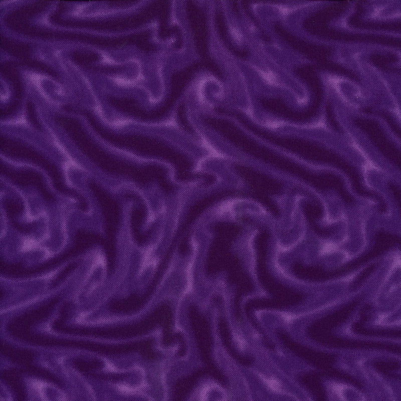 Sew Easy Signature Series - Waves (Pansy) - Patchwork and Quilting Fabric from Brown's Craft Shed (Tags: Fabric blender blenders mystic pansy patterns purple Sew Easy Signature Series swirl textures tonal water watercolour )