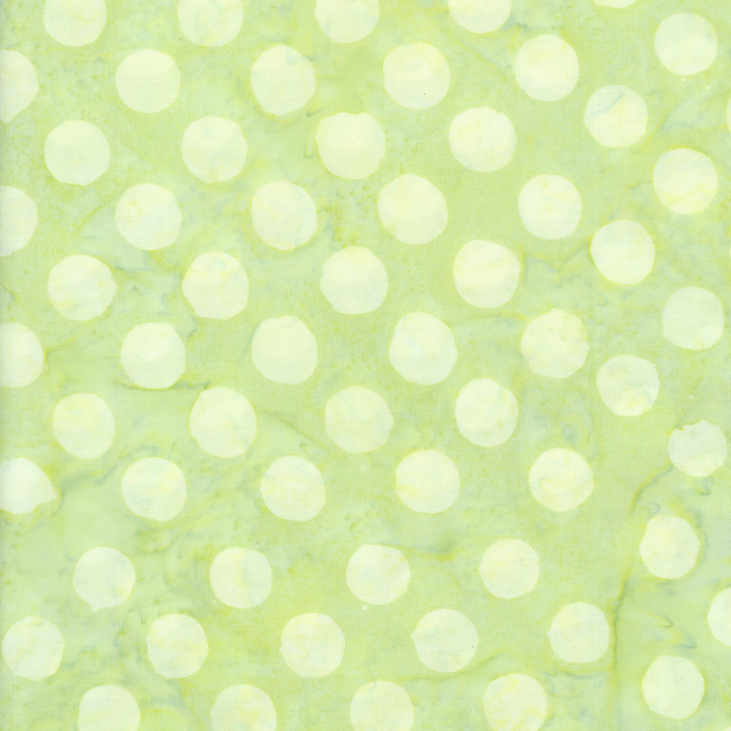 Batik Australia - Patchwork and Quilting Fabric from Brown's Craft Shed (Tags: Fabric batik Batik Australia fresh colours lime green polka dots )
