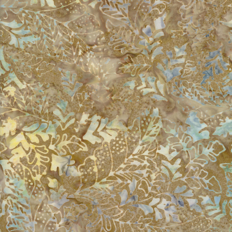 Ayu Batik - Sandy Reef - Patchwork and Quilting Fabric from Brown's Craft Shed (Tags: Fabric aqua Ayu Batik batik beige blender blue botanical coastal cream nature Neutral ocean sand textures )