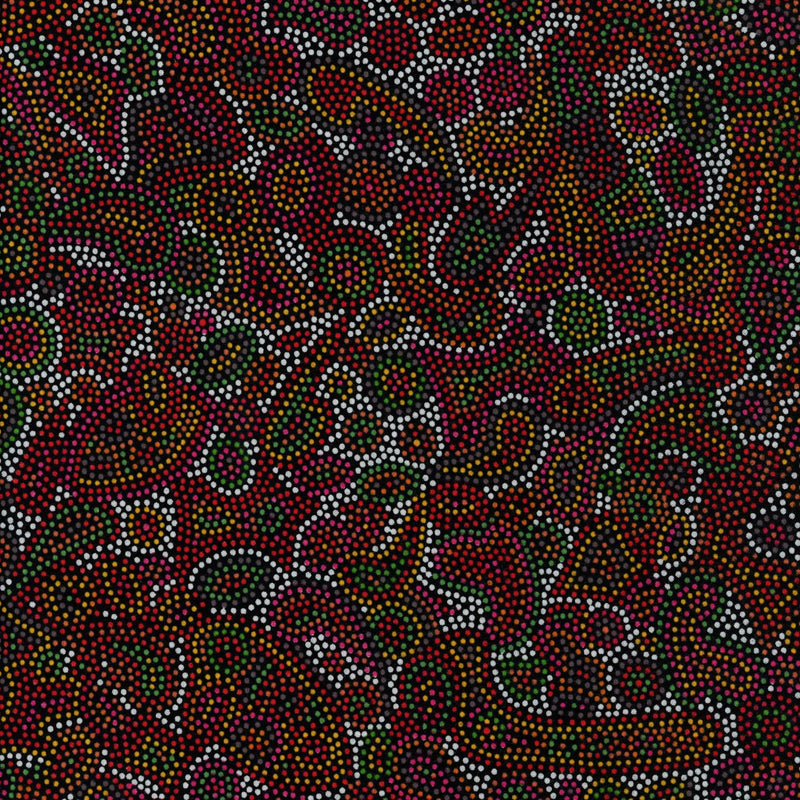 M&S Textiles - Seashell Dreaming Red by Gregory
