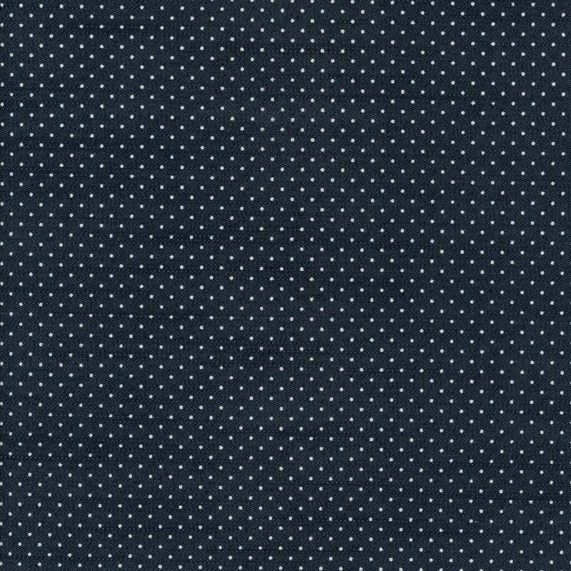 Spots in Denim - Patchwork and Quilting Fabric from Brown's Craft Shed (Tags: Fabric basics blenders blue denim patterns polka dots Spots stretch )