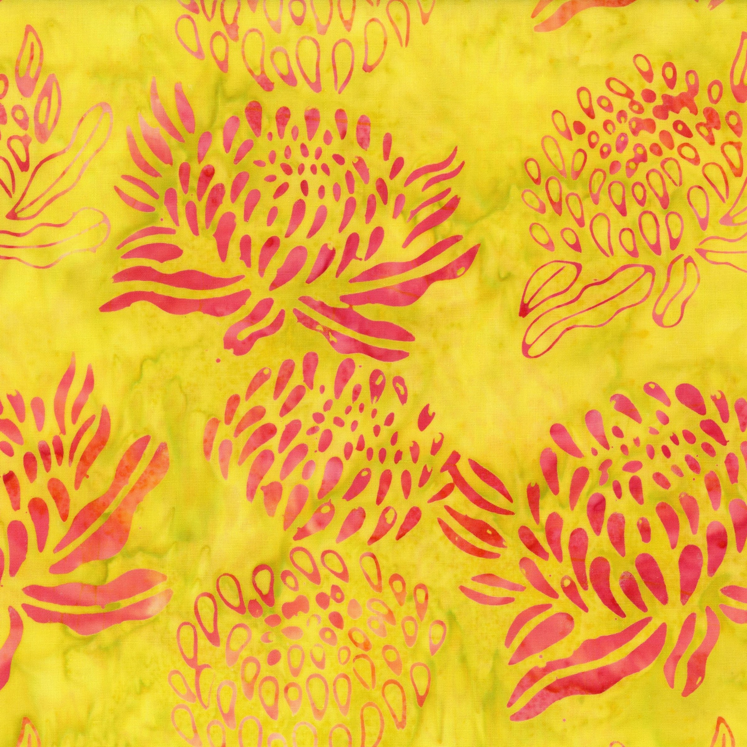 Batik Australia - Patchwork and Quilting Fabric from Brown's Craft Shed (Tags: Fabric batik Batik Australia bright pink tropical )