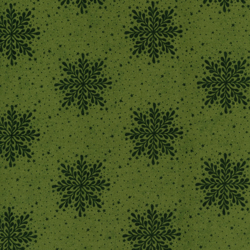 Moda Jolly Good by Basicgrey - Patchwork and Quilting Fabric from Brown's Craft Shed (Tags: Fabric BasicGrey christmas evergreen festive green holiday Jolly Good Moda nature patchwork quilting seasonal snowflake )