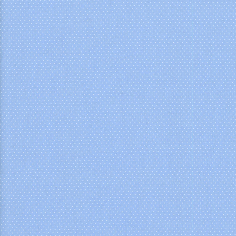 Powder Blue Pin Dots - Patchwork and Quilting Fabric from Brown's Craft Shed (Tags: Fabric basics blender blenders craft patchwork pink playful polka dots quilting Spots )