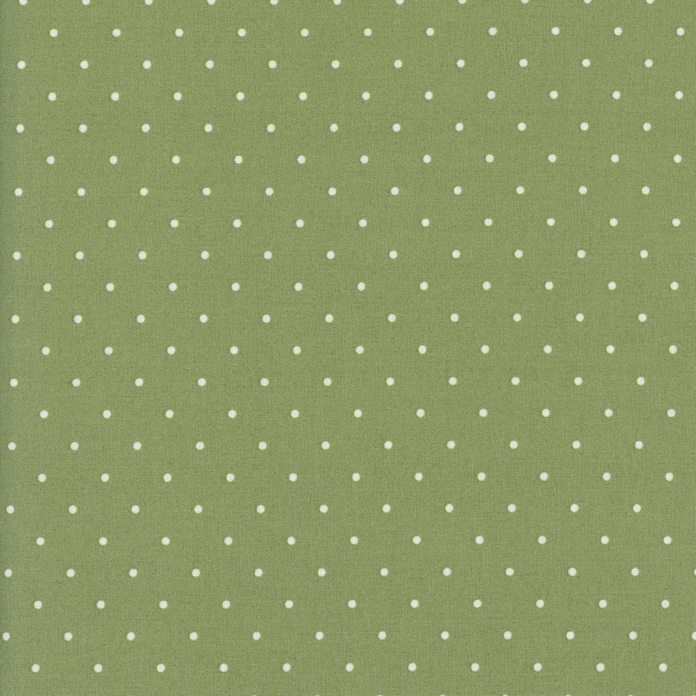 Moda True Love by Lella Boutique - Patchwork and Quilting Fabric from Brown's Craft Shed (Tags: Fabric blender fabric Lella Boutique low volume Moda Fabrics polka dots sage green True Love )