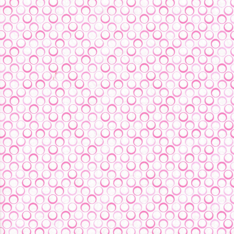 Moda Fabrics Rainy Day by Me & My Sister - Patchwork and Quilting Fabric from Brown's Craft Shed (Tags: Fabric basics blenders children Me & My Sister Designs Moda Fabrics pink playful polka dots Rainy Day Spots )