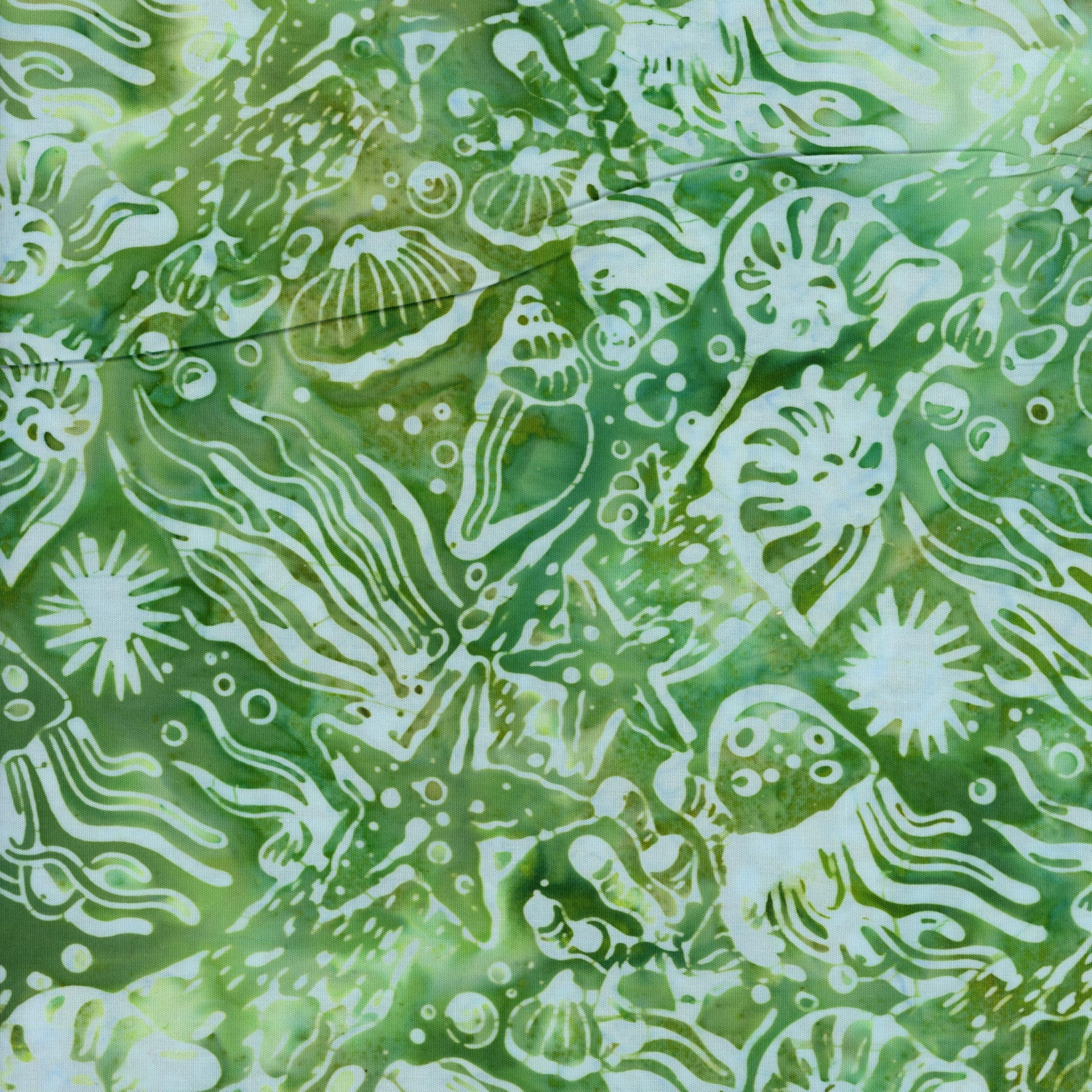 Batik - Sea Life - Patchwork and Quilting Fabric from Brown's Craft Shed (Tags: Fabric )